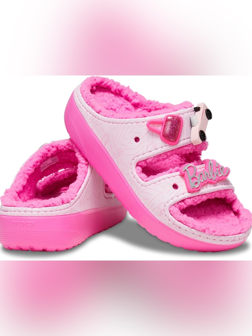 Crocs x Barbie Cozzzy Platform Sandals